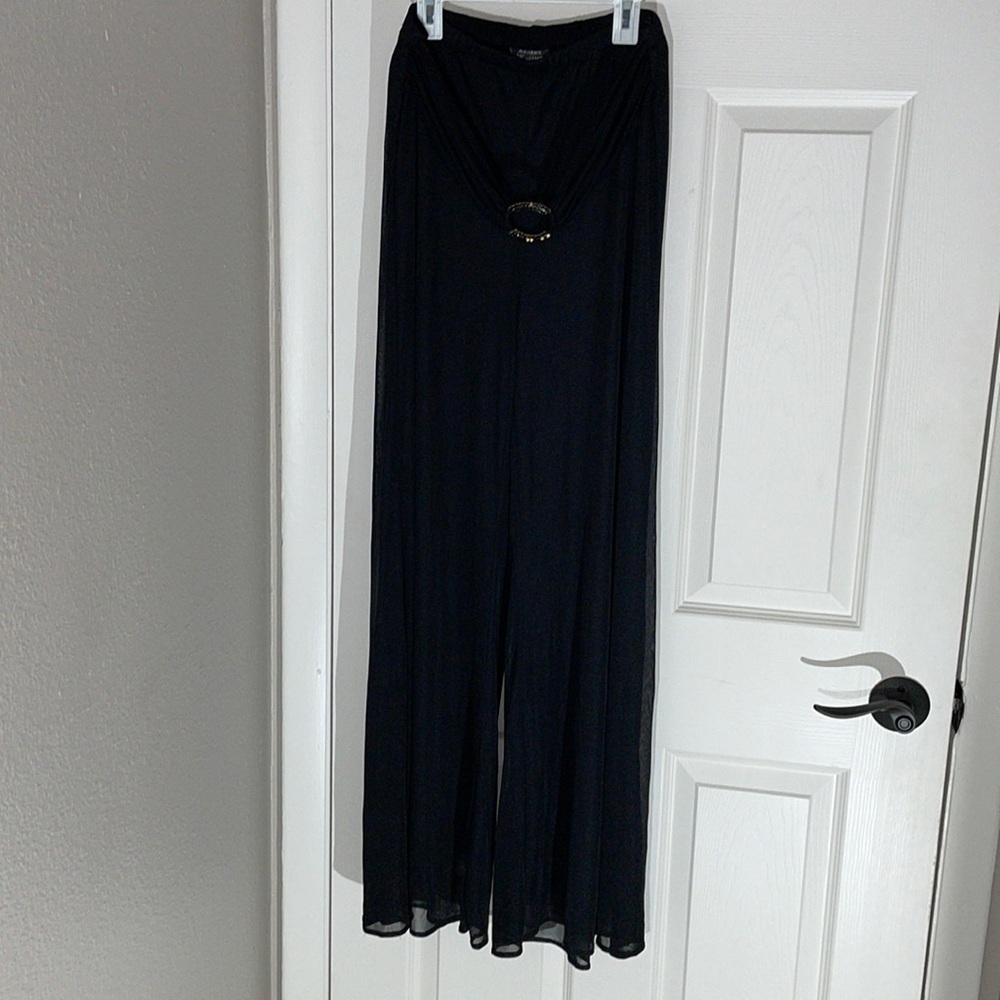 Dressy belted pants